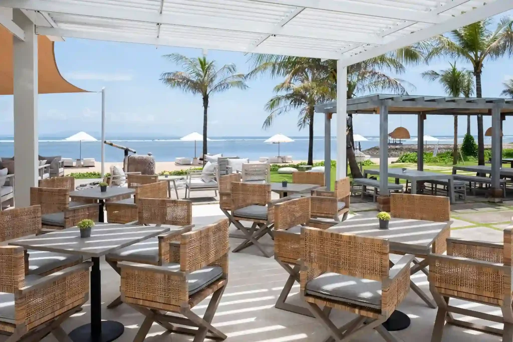 breakfast in nusa dua at santai beach house bali