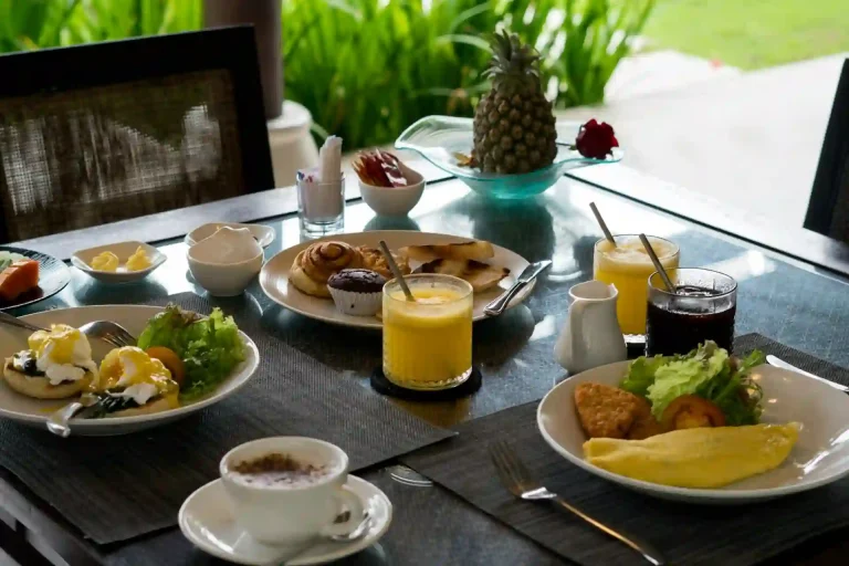 start your day in bali with breakfast in nusa dua